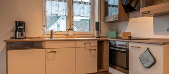 Apartment 'Sauerland' with Mountain View, Private Terrace and Wi-Fi