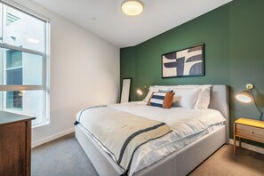 1 soverom, strykejern/-brett, wi-fi og sengetøy