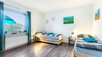 2 Schlafzimmer, Bügeleisen/Bügelbrett, kostenloses WLAN, Bettwäsche