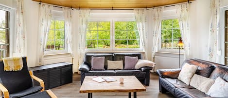 Fernseher, Kamin, Tischtennisplatte