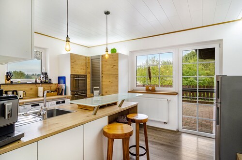 Ferienhaus 'Hillebrand' mit privater Terrasse, privatem Garten und Sauna