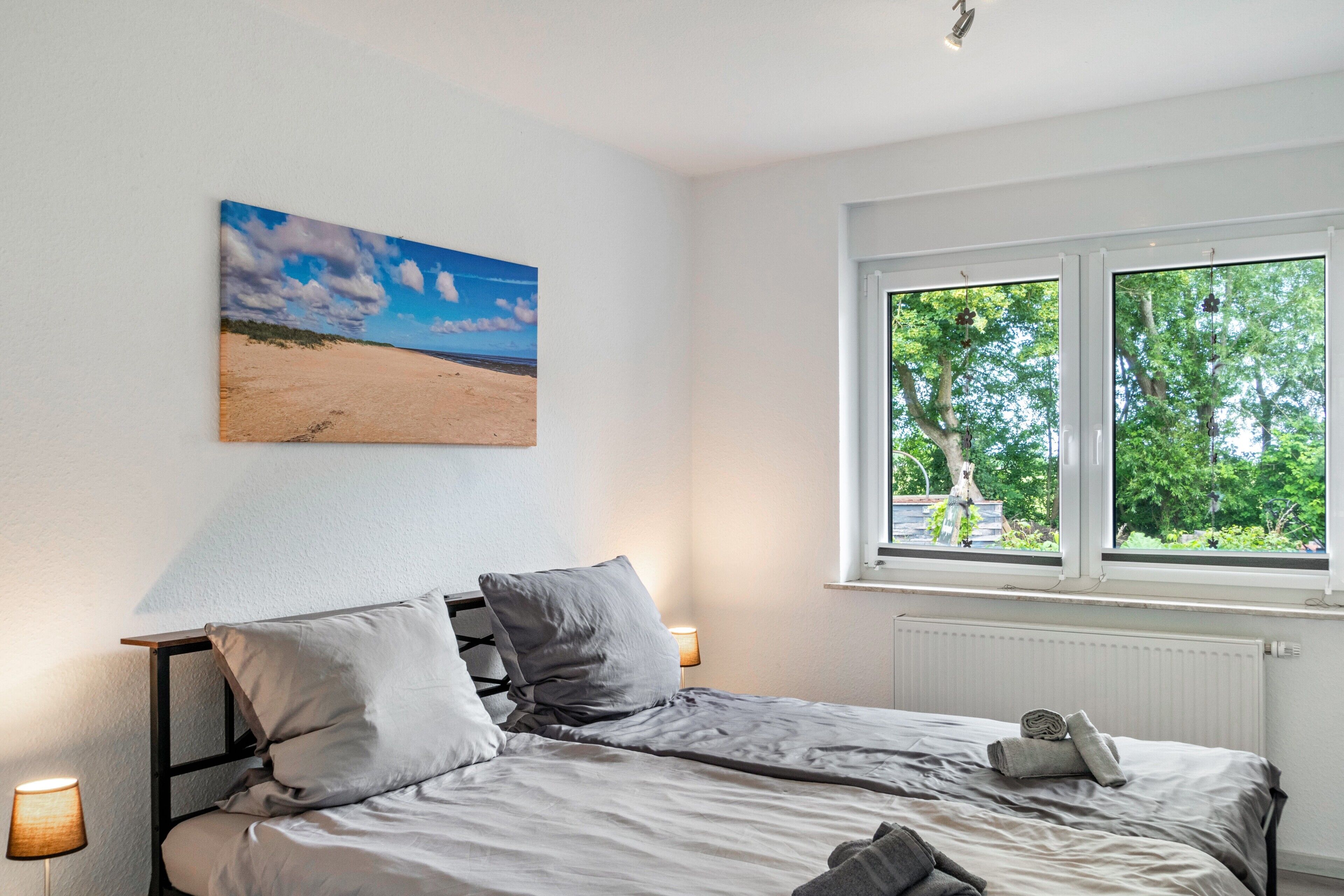 2 chambres, fer et planche à repasser, Wi-Fi gratuit, draps fournis