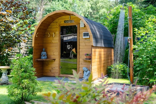 Vakantiehuis Zissi met privébuitensauna, tuin en wifi