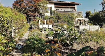 Apartment 'Familie Graml' with Stunning Views, Large Garden with BBQ and Swing