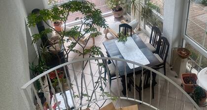 Ferienwohnung 'Im Schönen Garten' mit Privatem Garten, Balkon und Wi-Fi