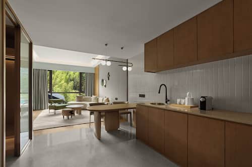 Suite Deluxe, vue jardin (Family) | Coin séjour