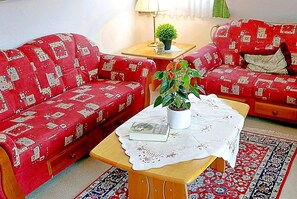 TV - Country House Seiler - Holiday Apartment '75sqm' with Balcony and Wi-Fi (Freudenstadt)