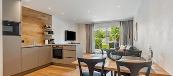 Appartement "Deluxe" avec terrasse privée, balcon et Wi-Fi