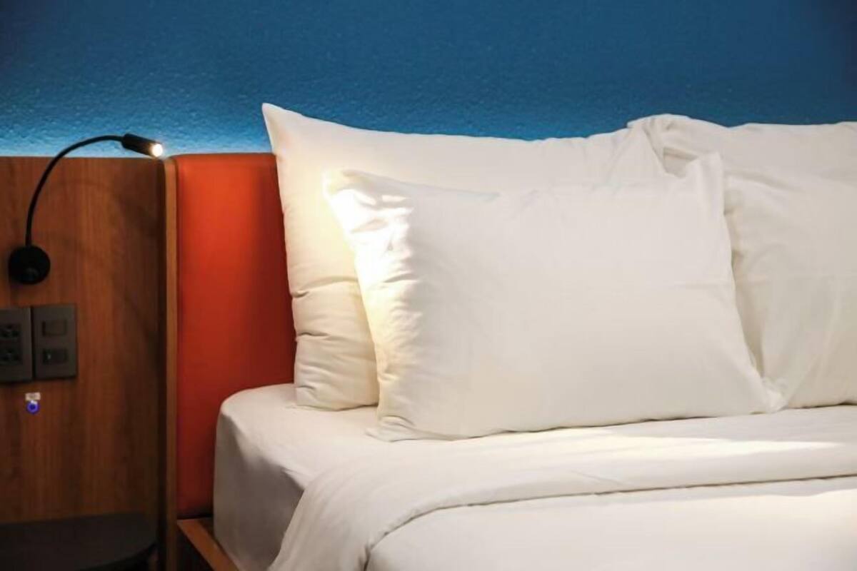 In-room safe, desk, laptop workspace, blackout curtains