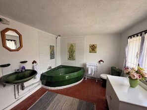 Douche, séchoir à cheveux