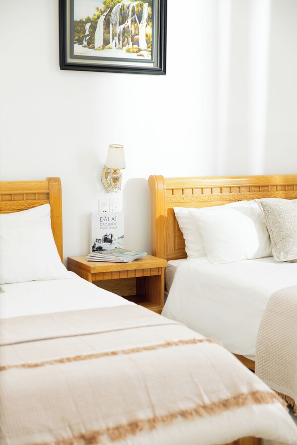 Family Double Room, Balcony, City View | Desk, blackout curtains, soundproofing, free WiFi - AM MEMORY CENTRE HOTEL (Da Lat)