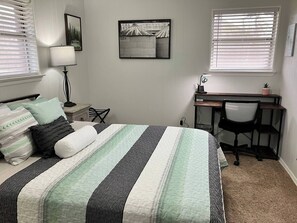 4 bedrooms, iron/ironing board, travel cot, free WiFi