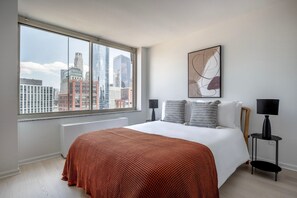 2 chambres, fer et planche à repasser, Wi-Fi, draps fournis