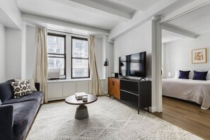 1 chambre, fer et planche à repasser, Wi-Fi, literie fournie