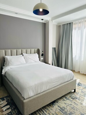 1 sovrum, strykjärn/strykbräda, wi-fi och sängkläder