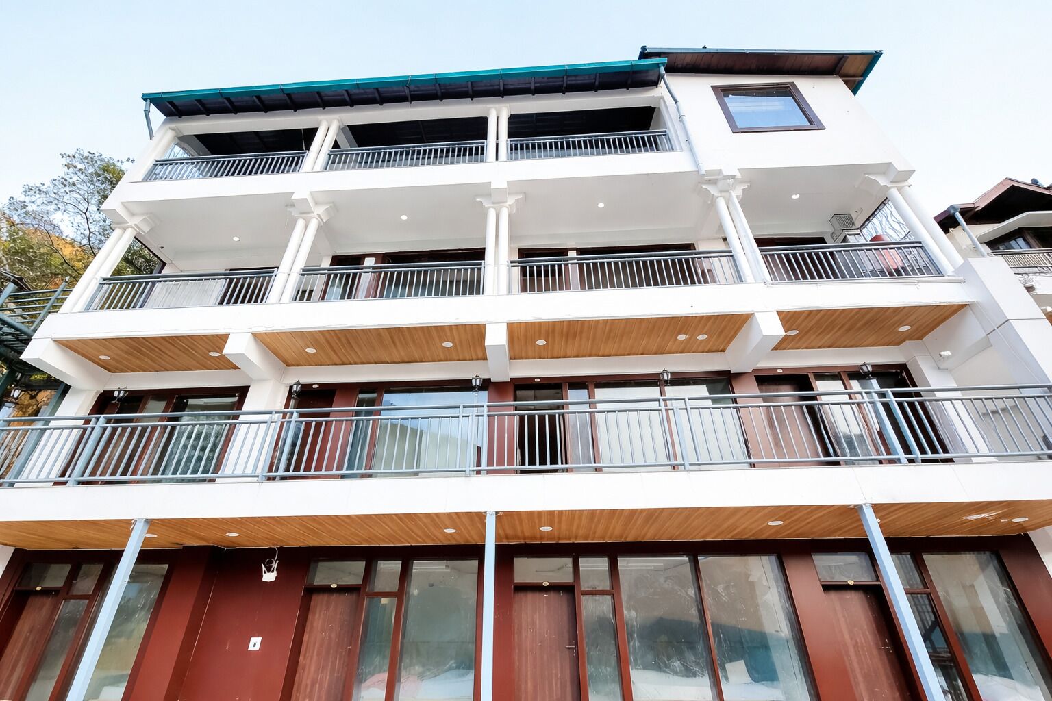 Fachada da propriedade