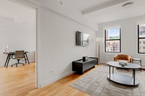 Tv och en stereo