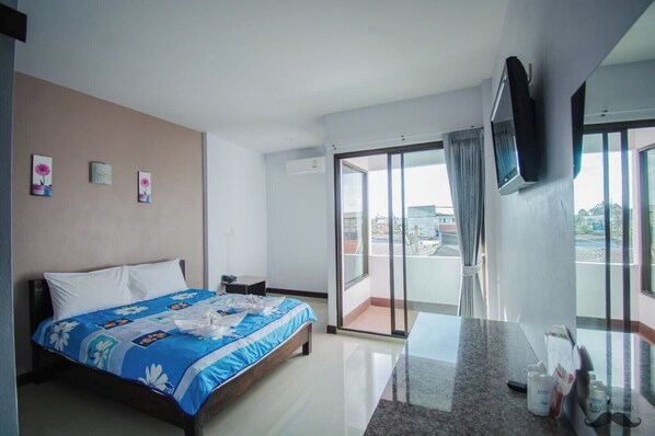 Bed sheets - Anchalee Garden Hotel (Wiang Sa)