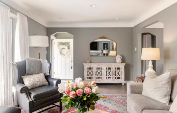 TV connectée, cheminée