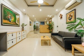 Zona de estar del vestíbulo