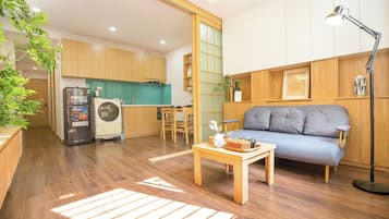 2 habitaciones, minibar con artículos gratuitos y escritorio