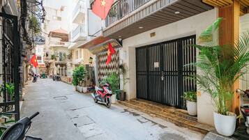 Fachada de la propiedad