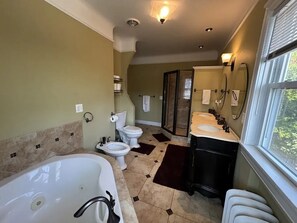 Hair dryer, towels, soap, toilet paper - 6 BR, 4 BA Mansion Close to the City (Yonkers)