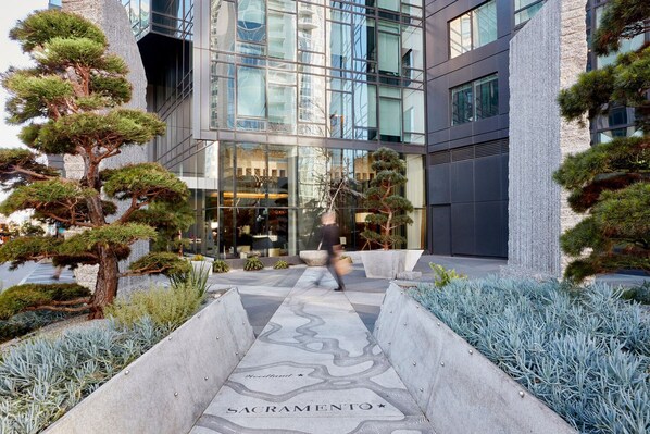 Enceinte de l’hébergement