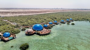 Façade de l’hébergement