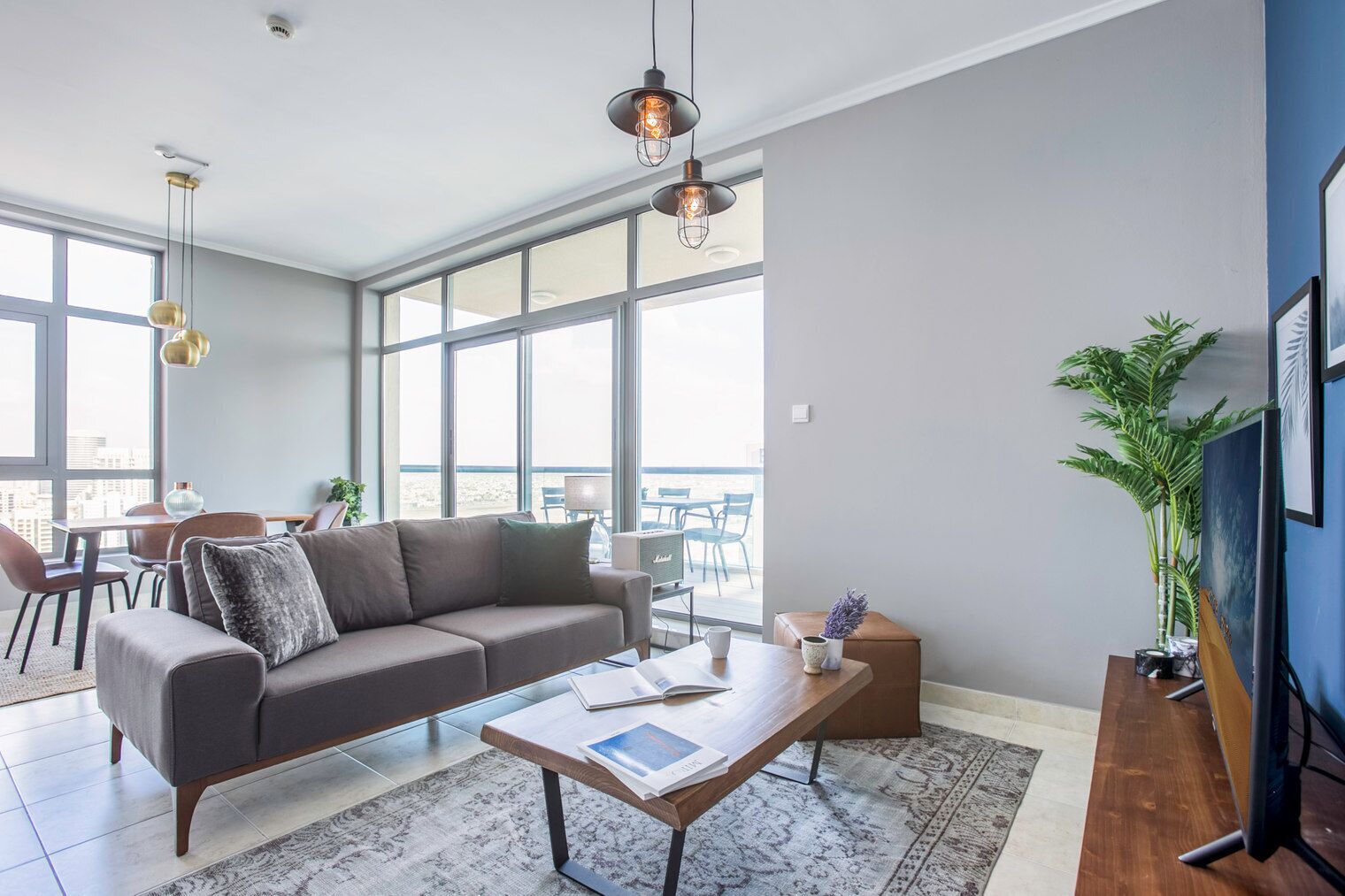 Televisie en een stereo