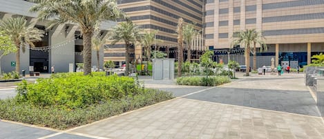 Overnattingsstedets uteområder