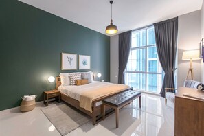 1 soverom, strykejern/-brett, wi-fi og sengetøy