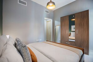 1 soverom, strykejern/-brett, wi-fi og sengetøy