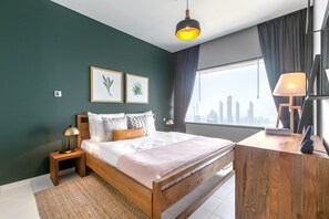 1 habitación, tabla de planchar con plancha, wifi y ropa de cama 