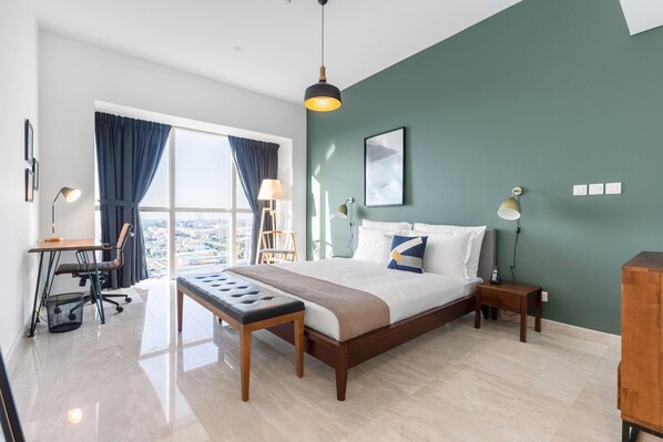 1 habitación, tabla de planchar con plancha, wifi y ropa de cama 