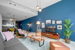 Televisie en een stereo