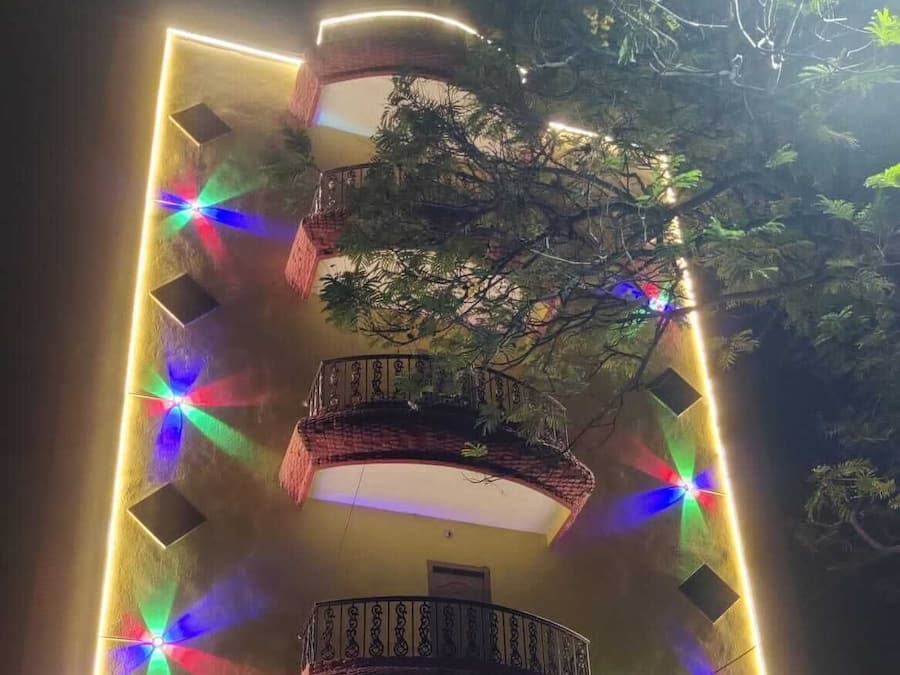 Fachada del alojamiento