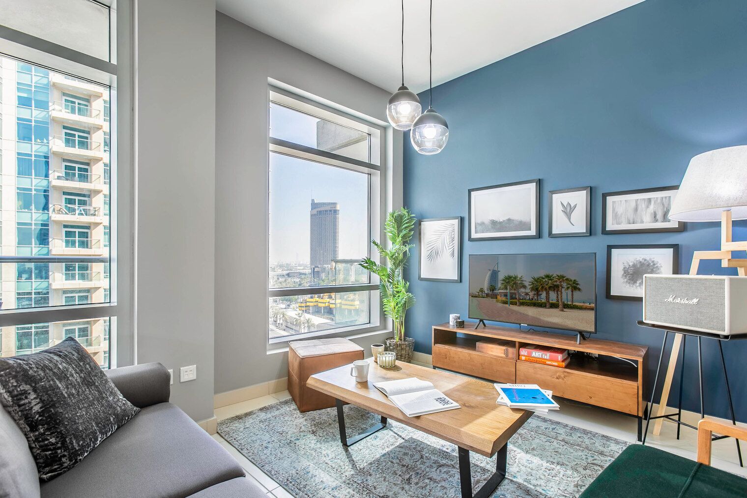 Fernseher, Stereoanlage