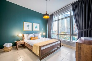 1 soverom, strykejern/-brett, wi-fi og sengetøy