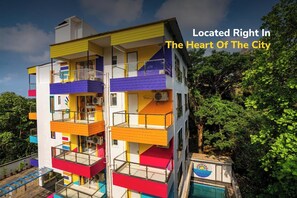 Facciata della struttura