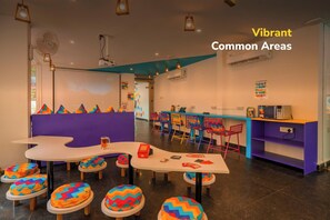 Sala de estar en el lobby