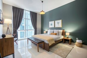 1 soverom, strykejern/-brett, wi-fi og sengetøy