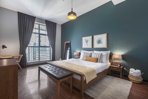 1 chambre, fer et planche à repasser, Wi-Fi, draps fournis