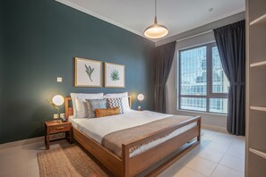 1 bedroom, iron/ironing board, WiFi, bed sheets - Blueground | South Ridge, pool, nr Park (Dubai)