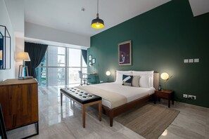 1 soverom, strykejern/-brett, wi-fi og sengetøy