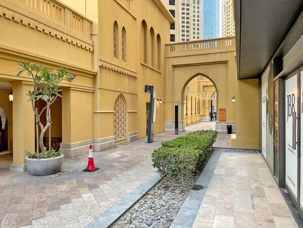 Overnattingsstedets uteområder