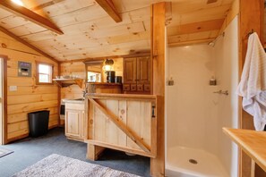 Interior - On-Site Trails to Mohican River: Tiny Home Retreat (Brinkhaven)