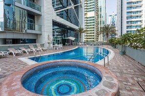 Pool - Blueground | JLT, pool, nr Marina (Dubai)
