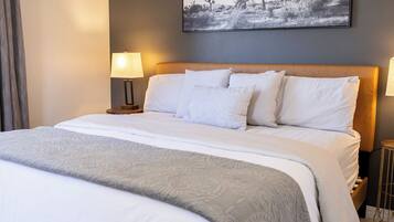 Blackout drapes, iron/ironing board, free WiFi