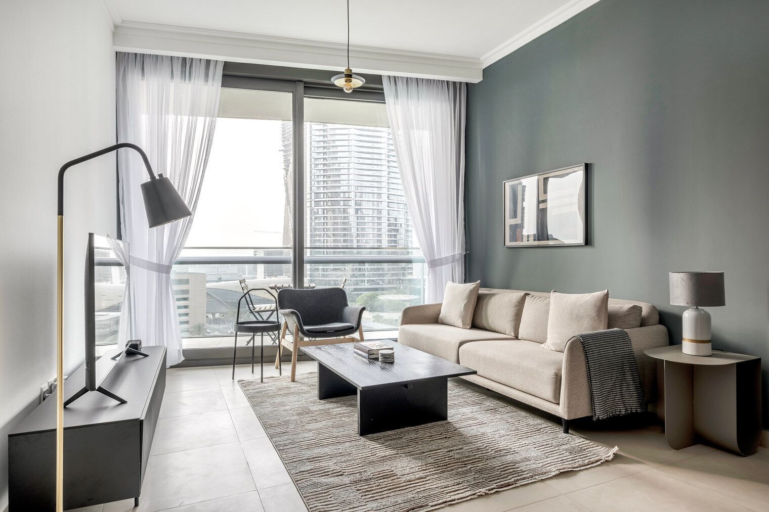 Área de sala de estar